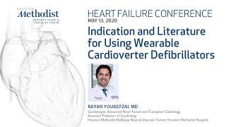 Indication for Using Wearable Cardioverter Defibrillators Rayan Yousefzai MD May 13 2020 [upl. by Claude]