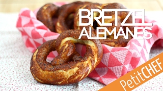 Cómo hacer Bretzels pretzels alemanes caseros  Petitchef [upl. by Ueih582]