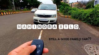 Mahindra Xylo detailed reviewownership experiencetop variant comfortable MUVvalue for money [upl. by Guyon]