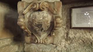 EXPLORING INSIDE A 1650s OLD WORLD CHURCHWITH VERY STRANGE SYMBOLISMOUROBORUS AND SKULLS [upl. by Sweet]