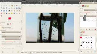 GIMP 26 Tutorial Arbeiten mit Ebenen [upl. by Tabber119]