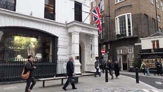 Famous Savile Row Bespoke Tailoring Shops  Mayfair London [upl. by Gershon]