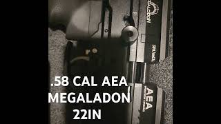 AEA MEGALODON 58 CAL 22IN BARREL [upl. by Nyrak212]