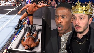 I Played BDE in a WWE 2K24 Casket Match [upl. by Anerec]