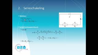 Deel 1 Elektriciteit  Thema 7 gemengde schakeling  De substitutie weerstand [upl. by Mali]