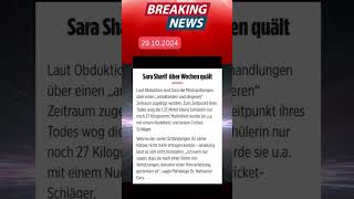 Nachrichten Breaking News Sarah von Vater totgeprügelt breakingnews [upl. by Nihi]