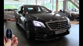 2018 Mercedes S Class AMG S400d L  In Depth Review Interior Exterior [upl. by Nirik687]