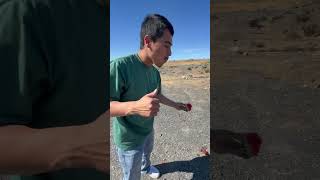 Tannerite VS watermelon 🍉 trending likeboomtannerites [upl. by Domela209]