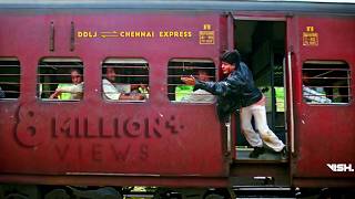 DDLJ and CHENNAI EXPRESS train scenes  Shah Rukh Khan  FAN EDIT [upl. by Mcdougall101]