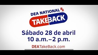 DEA Take Back Day 2018  Spanish CC [upl. by Ecinna169]