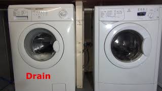 Wash race No83  Tricity bendix quick n cool vs indesit daily 30 30 minute wash [upl. by Margreta296]