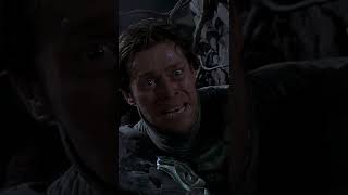 Green Goblin Revealed Scene  Willem Dafoe  SpiderMan shorts [upl. by Enitsej]