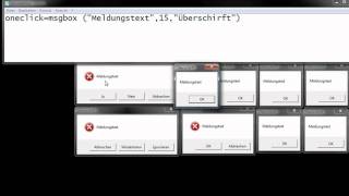 Windows MessageBox erstellen 2 Ways [upl. by Nosde]