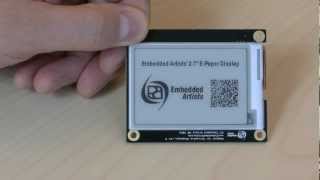 EPaper Display  Introduction and Demo [upl. by Ojok868]