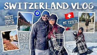 The Most Beautiful Country Our SWITZERLAND Travel Vlog🇨🇭😍 [upl. by Birkett]