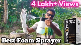 Shinexpro Foam Master Review  Best Manual Foam Sprayer [upl. by Ayoted]