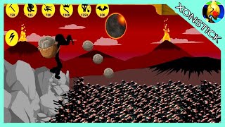 GIANT ENSLAVED EPIC BATTLE VS 999999999 ARMY ZOMBIES AND FINAL BOSS  MOD STICK WAR LEGACY [upl. by Ariana660]