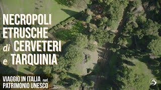 Viaggio in Italia nel Patrimonio Unesco Necropoli Etrusche di Cerveteri e Tarquinia [upl. by Nitsa]