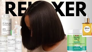 The PERFECT Olaplex Wash Day Routine on Healthy Relaxed Hair [upl. by Atteve]