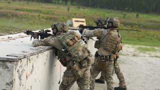 MARSOC Marine Raiders conduct LIVE FIRE Ground Primer Course [upl. by Ottavia643]