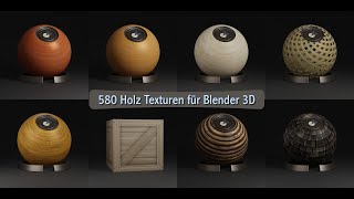 Holz Texturen für Blender 3D [upl. by Nedle]