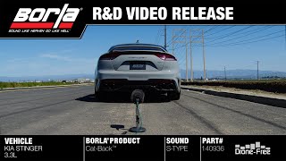 Borla Exhaust for 20222023 Kia Stinger 33L [upl. by Agni]