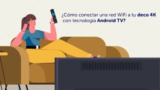 ¿Querés saber cómo conectar una red WiFi a tu nuevo deco 4K con tecnología Android TV [upl. by Vipul]