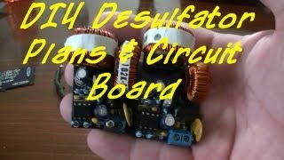 Desulfator Circuit Board How To Order [upl. by Spragens153]