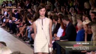 Mercedes Benz Fashion Week New York  Tory Burch Primavera Verano 2015 [upl. by Wolgast654]