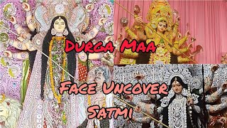 DURGA PUJA VLOG  Lets explore durga maa pandal  Durga ma face reval VLOG  TheBGAJJLife [upl. by Sophie]