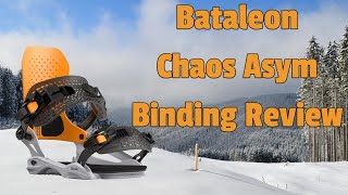 The 2024 Bataleon Chaos Asym Snowboard Binding Review [upl. by Carlynn973]