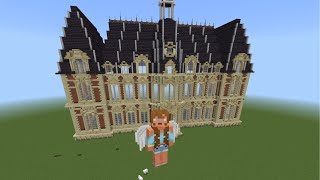 Im Building a French Manor in Minecraft [upl. by Niotna]