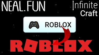 How to Make ROBLOX in Infinite Craft  Get ROBLOX in Infinite Craft [upl. by Lanuk]