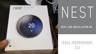 Nest Learning 3rd Generation UK Installation with Ideal Independent C24 Combi Boiler [upl. by Panchito]