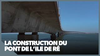 La construction du pont de lIle de Ré avec la méthode de la précontrainte [upl. by Alaine435]