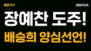 속보 장예찬 양심선언 글 내렸다 도망 이유는 이준석과 나눈 충격 대화 배승희 결단한 듯 논개정신 발휘한다 한동훈 끝났다 [upl. by Kimon]