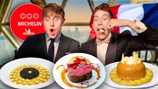 Two Brits try 3 Michelin Star French Food [upl. by Nnylram]