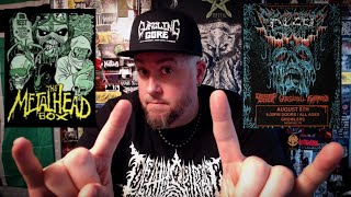 Dissecting the June 2024 Metalhead Box plus tour merch pickups 🔥🔥🔥🔥 [upl. by Minnaminnie]