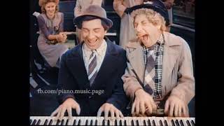 The Marx Brothers amazing piano scene [upl. by Luoar]