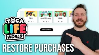 How To Restore Purchases On Toca Life World [upl. by Nally]