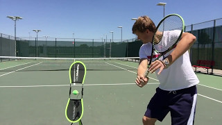 TopspinPro Demo  great tool for learning tennis top spin [upl. by Nilok]