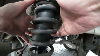 Toyota Wish 20z Year 2004 Rear Absorber amp Stabilizer Link Replacement [upl. by Eive]