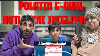 EOKUL NOTLARINI Ä°NCELEDÄ°M ÅOK OLDUM OKULDAN ALIRIYORUM POLATI [upl. by Annah24]