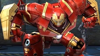 Marvel Future Fight  Iron Man HULKBUSTER Biometrics Unlocked [upl. by Nitsir]