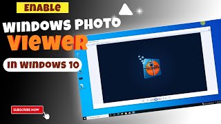 How to enable Windows Photo Viewer IN WINDOWS 10 [upl. by Nerej263]