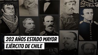 202 años Estado Mayor Ejército de Chile [upl. by Neraa]