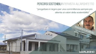 PERCORSI SOSTENIBILI 7 intervista allarch Massimo Lanzillotto [upl. by Habas]