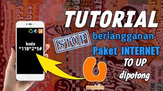 CARA STOP AUTO RENEWAL DATA UMOBILE [upl. by Hildy]