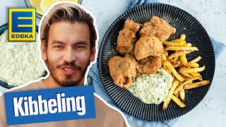 Kibbeling Rezept  Panierter Fisch aus der niederländischen Küche [upl. by Rossy]