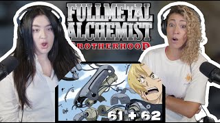 Fullmetal Alchemist Brotherhood 61 amp 62  First Time Reaction [upl. by Enoval879]